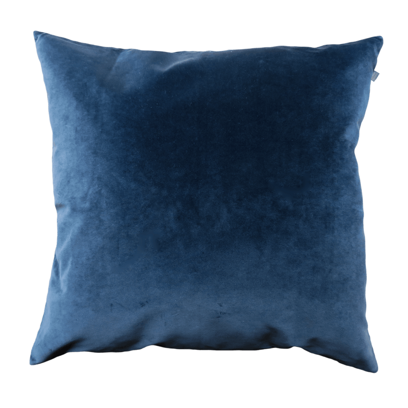 Large Velvet Cushion - Navy